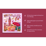 Cozy Atmosphere Relaxing Coloring Book for Adults and Teens Bold Easy-to-follow Patterns and Girl Moments