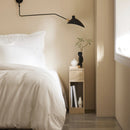 SoBuy FBT111x2 Bedside Table 2 set with drawer for box spring bed sofa table 2 pieces side table table narrow bedside cabinet