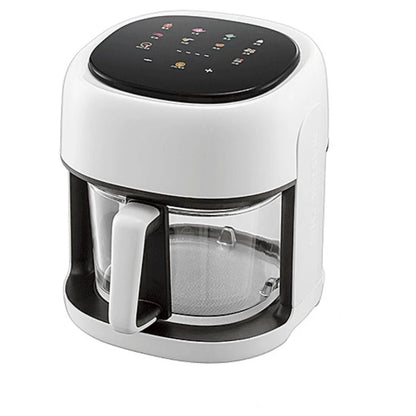 Smart Electric Air Fryer Large Capacity Convection Oven Deep Fryer Without Oil Kitchen 360°Baking Viewable Window Home Appliance