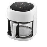 Smart Electric Air Fryer Large Capacity Convection Oven Deep Fryer Without Oil Kitchen 360°Baking Viewable Window Home Appliance