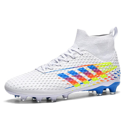 Men Soccer Boots, Ultralight FG/TF Football Shoes, Teenager Outdoor Field Cleats, Artificial Grass Training Soccer Boots, 2025
