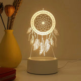 Acrylic Bedroom Bedside LED Table Lamp, Creative Night Light, Holiday Event Gift System, Gifts, 1Pc 