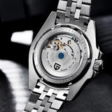 Relógio Masculino Mecânico de Luxo PAGANI DESIGN 2026 – Aço Inoxidável, Função GMT, Vidro de Safira – Marca de Alto Padrão