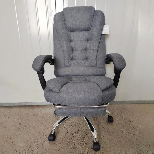 Naspaluro Executive Office Chair with Footrest High Back Desk Chair Ergonomic Recliner Computer Chair Gaming Chairs for Home