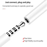Audio to Lighting Adapter, Audio Cable for iPhone 11, 12, 13, 14 Pro Max, 12Mini, SE 2020, XS, XR, X, 8, 7 Plus, IOS, 3.5mm jack 