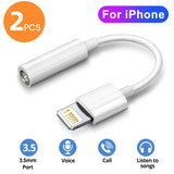 Audio to Lighting Adapter, Audio Cable for iPhone 11, 12, 13, 14 Pro Max, 12Mini, SE 2020, XS, XR, X, 8, 7 Plus, IOS, 3.5mm jack 