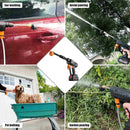 6-in-1 48V Portable Electric High Pressure Washer Cordless Efficient Car Garden Cleaning Spray Gun Tool With Battery