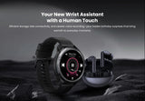 HAYLOU Solar Ultra GPS Smartwatch 1.6” AMOLED Display 5ATM Waterproof Built-in GPS Bluetooth Phone Calls Sports Smart Watch