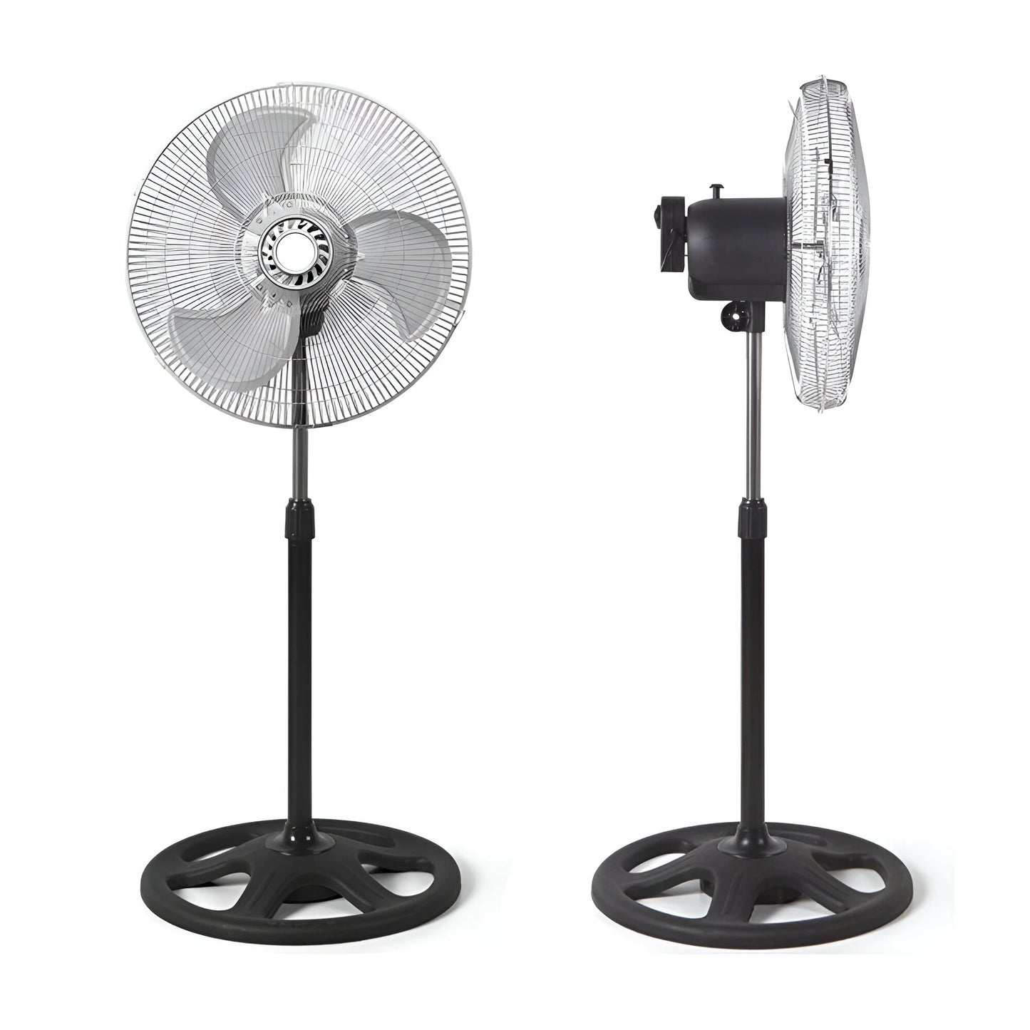 3 in 1 Fan Floor Planter Table and Wall with 3 Speed Adjustable Steel Structure and ABS