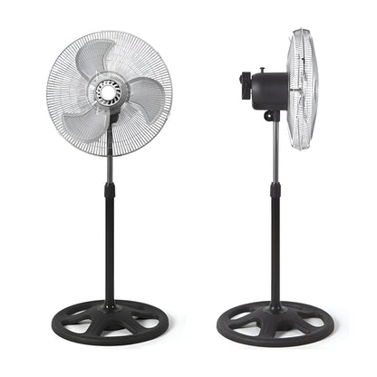 3 in 1 Fan Floor Planter Table and Wall with 3 Speed Adjustable Steel Structure and ABS