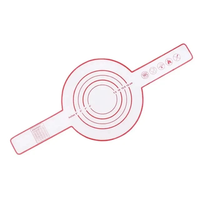 UNTIOR-Silicone Baking Mat, Kneading Dough, Pizza Dough Maker, Cake Batter, Kitchen Cooking Grill, Non-Stick Gadgets, Bakeware, 1Pc 