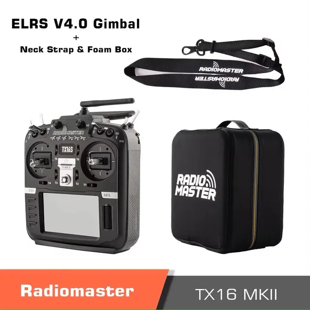 RadioMaster TX16 Mark II rádio controlador, ELRS, suporte EdgeTX, OpenTX