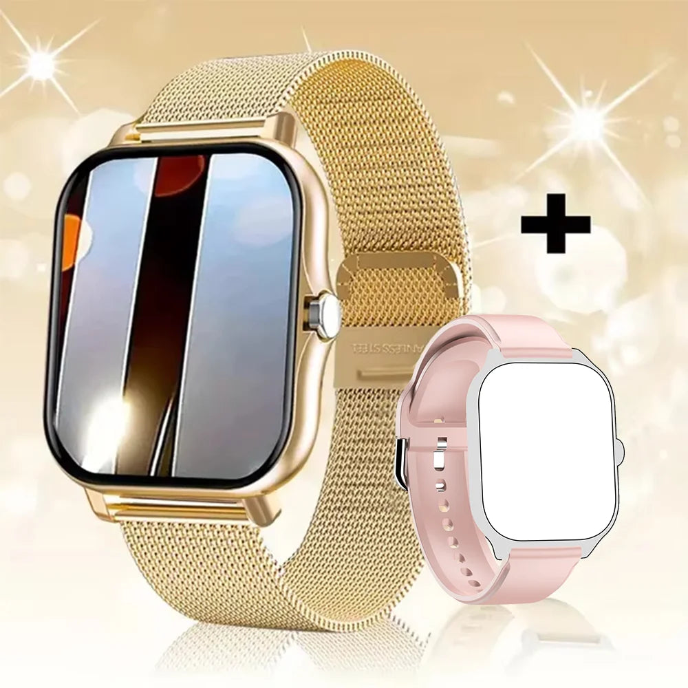 KESHUYOU New 1.83-inch Smartwatch Call Notifications Sleep Monitoring Activity Tracking Compatible with Android and iOS