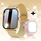 KESHUYOU New 1.83-inch Smartwatch Call Notifications Sleep Monitoring Activity Tracking Compatible with Android and iOS