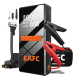 New 150PSI Air Pump Car Battery Emergency Boosters 1200A Car Jump Starter Power Bank Portable Starting Device Car Starter
