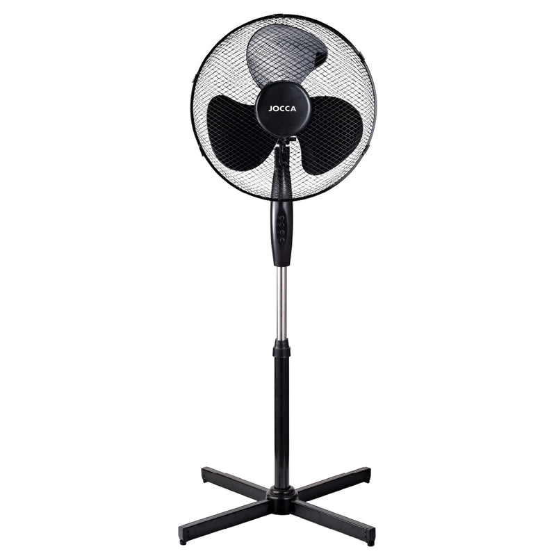 White/Blue or White Foot Fan Commodore. Portable Fan. Cold Air Fans for Home. Air Frener for the Office. Low Consumption Pinguin with 3 Speeds, Adjustable and with Oscillation