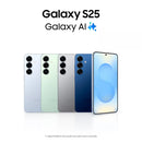 Samsung Galaxy S25 5G AI Smartphone Snapdragon 8 for Galaxy Elite 6.2" 120Hz AMOLED 2X Display 50MP Qual Camera Cell Phone