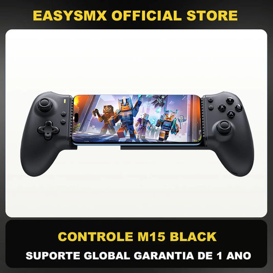 EasySMX M15 Bluetooth Mobile Phone Controller for Android/iPhone/Cloud Gaming/Xbox Game Pass/PS Remote Play/Switch 1/2