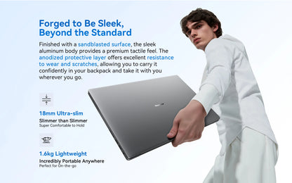 Blackview Laptop Acebook 12, Laptop 16 Inch, 16GB DDR4, 512GB SSD, Windows 11 Pro, Intel Core i5-1030NG7, 57Wh Battery,Notebook