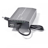 Cargador universal para coche, adaptador de corriente CA/CC, USB, para portátil, ajustable, 120 W, 220 V, 110 V a 12 V, 15 V, 16 V, 18 V, 19 V, 20 V, 22 V y 24 V 
