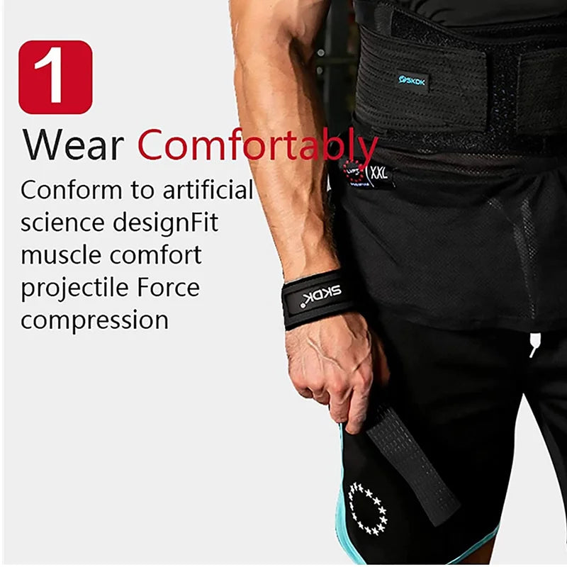Weightlifting Straps, Strength Training, Adjustable, Non-Slip, Gym Fitness, Lifting Strap, Sports Band 
