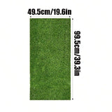 Almofada de grama artificial realista para pet, Tapetes sintéticos grossos, Tapete falso para jardim ao ar livre, pátio, cão de paisagem, 1pc