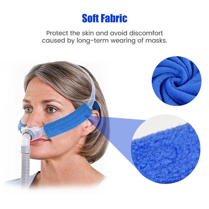 Almofadas de conforto universais e reutilizáveis para máscara CPAP, capas de cinta, almofada de proteção para bandana, manga para Cpap, 1 pc, 2 pcs, 4 pcs, 8pcs