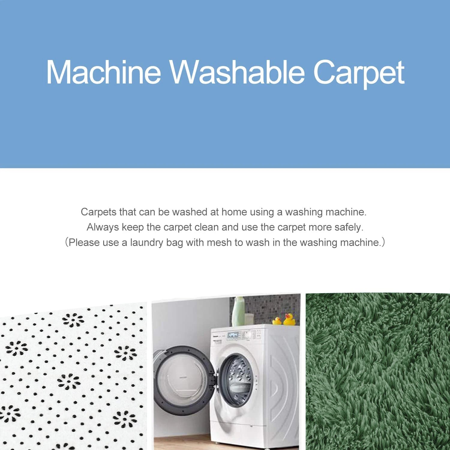High Quality and Super Soft Plush Carpet Bedroom Bedside Rug Living Room Children's Room Non Slip Home Decoration 
