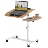 Altura ajustável Notebook Mesa, Mesa do Computador, Stand Table with Wheel, Mesa de cabeceira, Sofá e Cama, Mobília do quarto, HWC