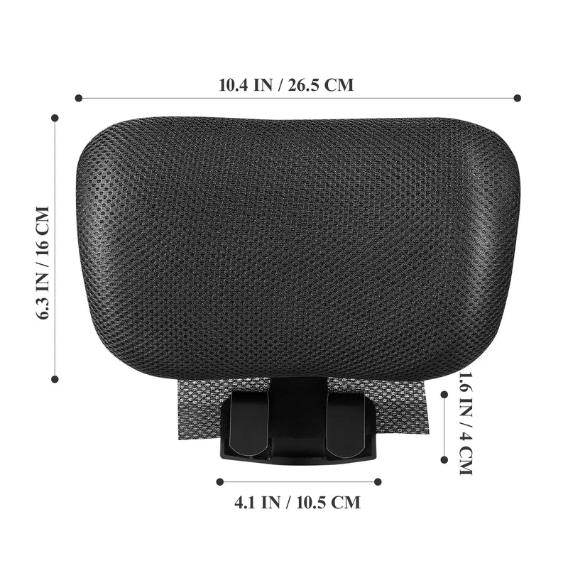 Almohada para la cabeza con altura y ángulo ajustables para silla ejecutiva ergonómica, reposacabezas de oficina, soporte para la cabeza, accesorio 