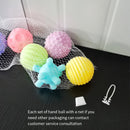 Baby Grip Ball Hair Ring, Infant Toy, Soft Rubber Ball, Gripper Ring, Can Bite 