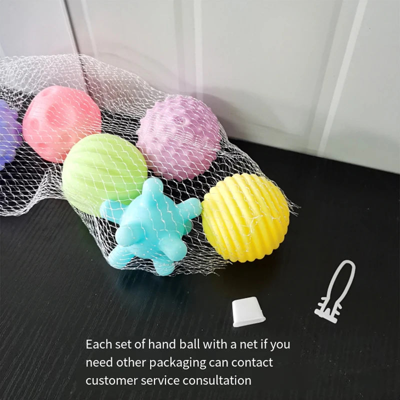 Baby Grip Ball Hair Ring, Infant Toy, Soft Rubber Ball, Gripper Ring, Can Bite 