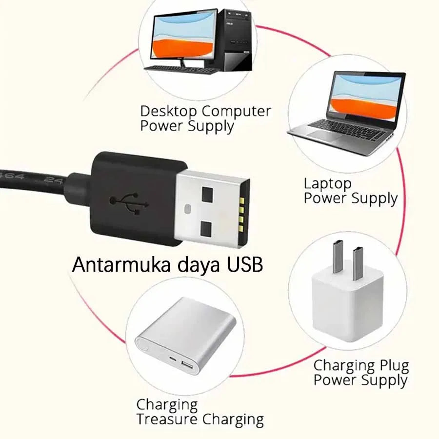 Anillo de luz LED para selfies de 10 pulgadas con enchufe USB, iluminación de 3 tonos, luz para fotografía, grabación de video, transmisión en vivo, luz de relleno 