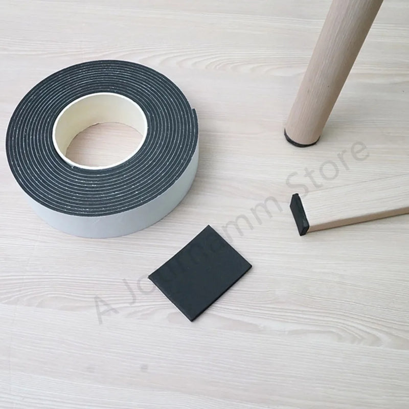 Rollo de fieltro antideslizante para muebles, protector de suelo, funda, pegatinas, almohadillas, tira deslizante para sofá, silla, pata de mesa, autoadhesivo 