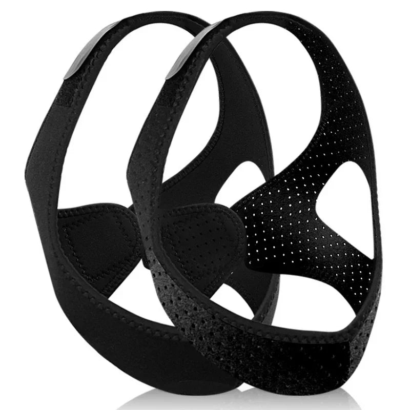 Cinturón antirronquidos para hombres y mujeres, correa para la barbilla, soporte para dormir, vendaje para la mandíbula, protector antirronquidos, herramientas de salud 