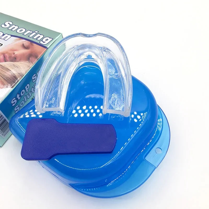 Anti Snore Mouthpiece Apnea Guard, Anti Snoring, Bruxism Tray, Sleeping Aid, Anti Snore, Sleep Aid Device, Health Care, 1 Set 