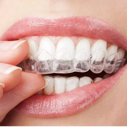 Anti Snoring Bruxism Sleep Mouth Guard, Gum Night Guard, Mouth Tray, Stop Teeth Grinding, Sleep Aid, Health Care 