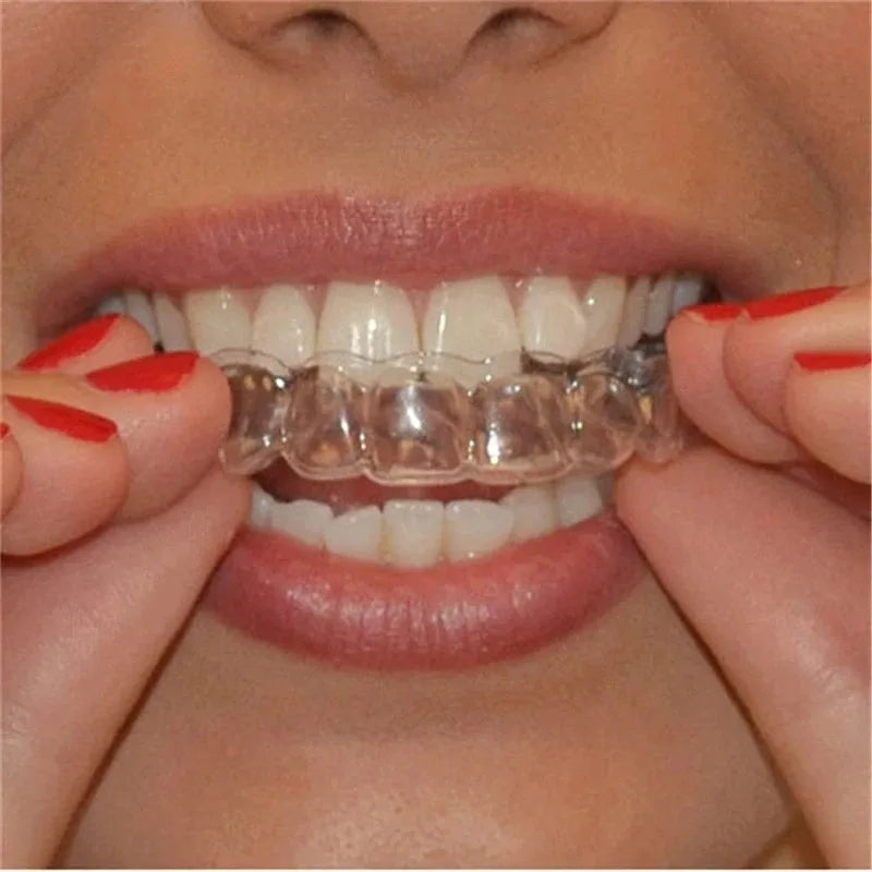 Anti Snoring Bruxism Sleep Mouth Guard, Gum Night Guard, Mouth Tray, Stop Teeth Grinding, Sleep Aid, Health Care 