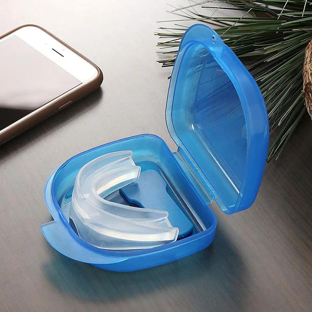 Anti snoring Bruxism mouth guard, Teeth bruxism, Sleep apnea, Device to stop snoring 