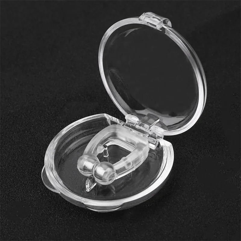 Dispositivo antirronquidos para mujeres, pinza nasal para eliminar ronquidos, pinza nasal para hombres, sueño nocturno 