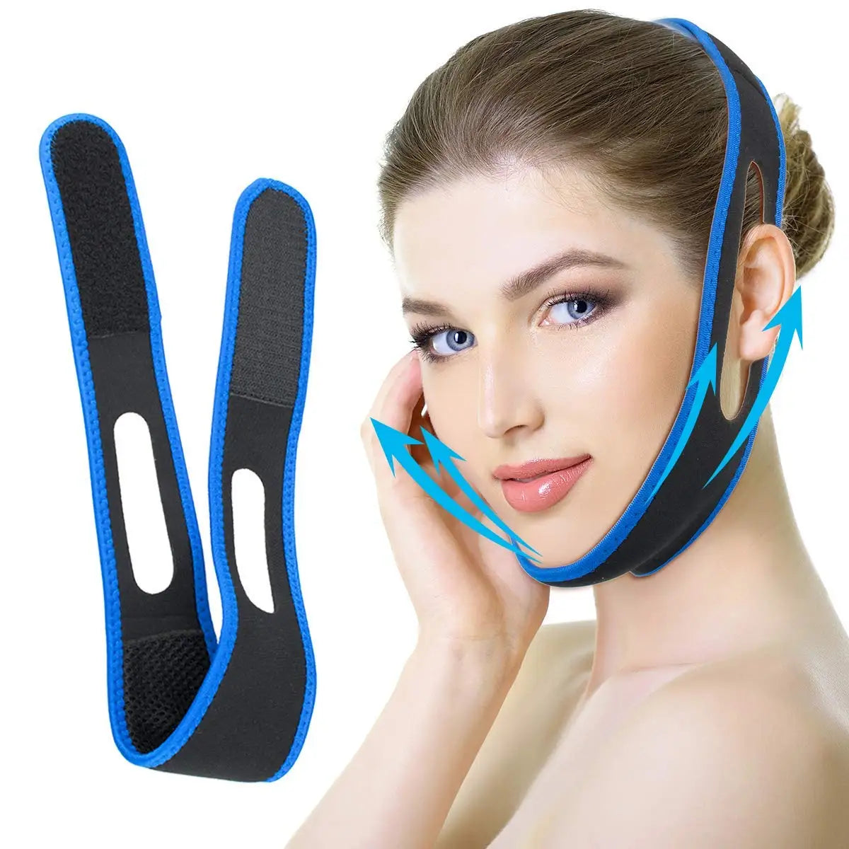 Anti Snoring Triangle Chin Strap for Men and Women, Mouth Guard, Snore Stopper, Sleeping Bandage, Better Breathing Health, Triangle Gifts 