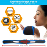 Anti Snoring Triangle Chin Strap for Men and Women, Mouth Guard, Snore Stopper, Sleeping Bandage, Better Breathing Health, Triangle Gifts 