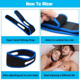 Anti Snoring Triangle Chin Strap for Men and Women, Mouth Guard, Snore Stopper, Sleeping Bandage, Better Breathing Health, Triangle Gifts 