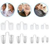 Pinza nasal antirronquidos para la apnea, dispositivo respiratorio antirronquidos, dispositivo para dejar de roncar, equipo para dormir, dispositivo para roncar 