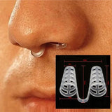 Pinza nasal antirronquidos para la apnea, dispositivo respiratorio antirronquidos, dispositivo para dejar de roncar, equipo para dormir, dispositivo para roncar 
