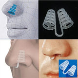 Pinza nasal antirronquidos para la apnea, dispositivo respiratorio antirronquidos, dispositivo para dejar de roncar, equipo para dormir, dispositivo para roncar 