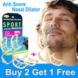 Anti Snoring Nasal Dilator, Stop Snoring Silicone Nose Clip, Sport Easy Breath Nasal Clip, Snoring Aid Device, Improve Sleep 