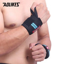 Aolikes 1pcs Wristband Wrist Support Weight Lifting Gym Training Wrist Support Braces Wraps Crossfit Powerlifting 