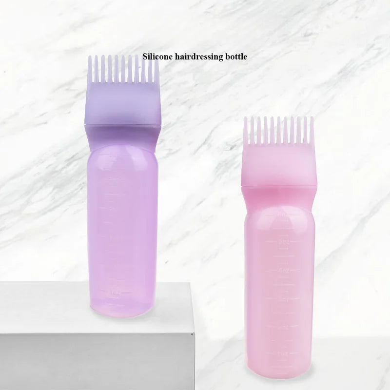 Portable Scalp Applicator Liquid Comb Hair Roots Medical Massage Hair Growth Serum Oil Nourish 4 Colors 60oz 