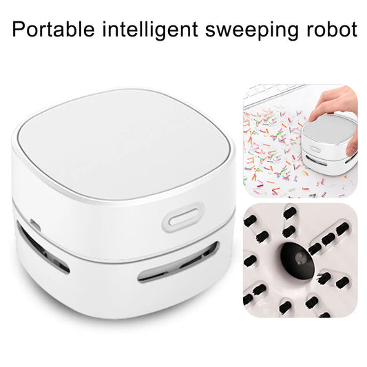 Aspirador portátil Mini Desk, Coletor De Poeira De Mesa, Vassoura Desktop Home Office